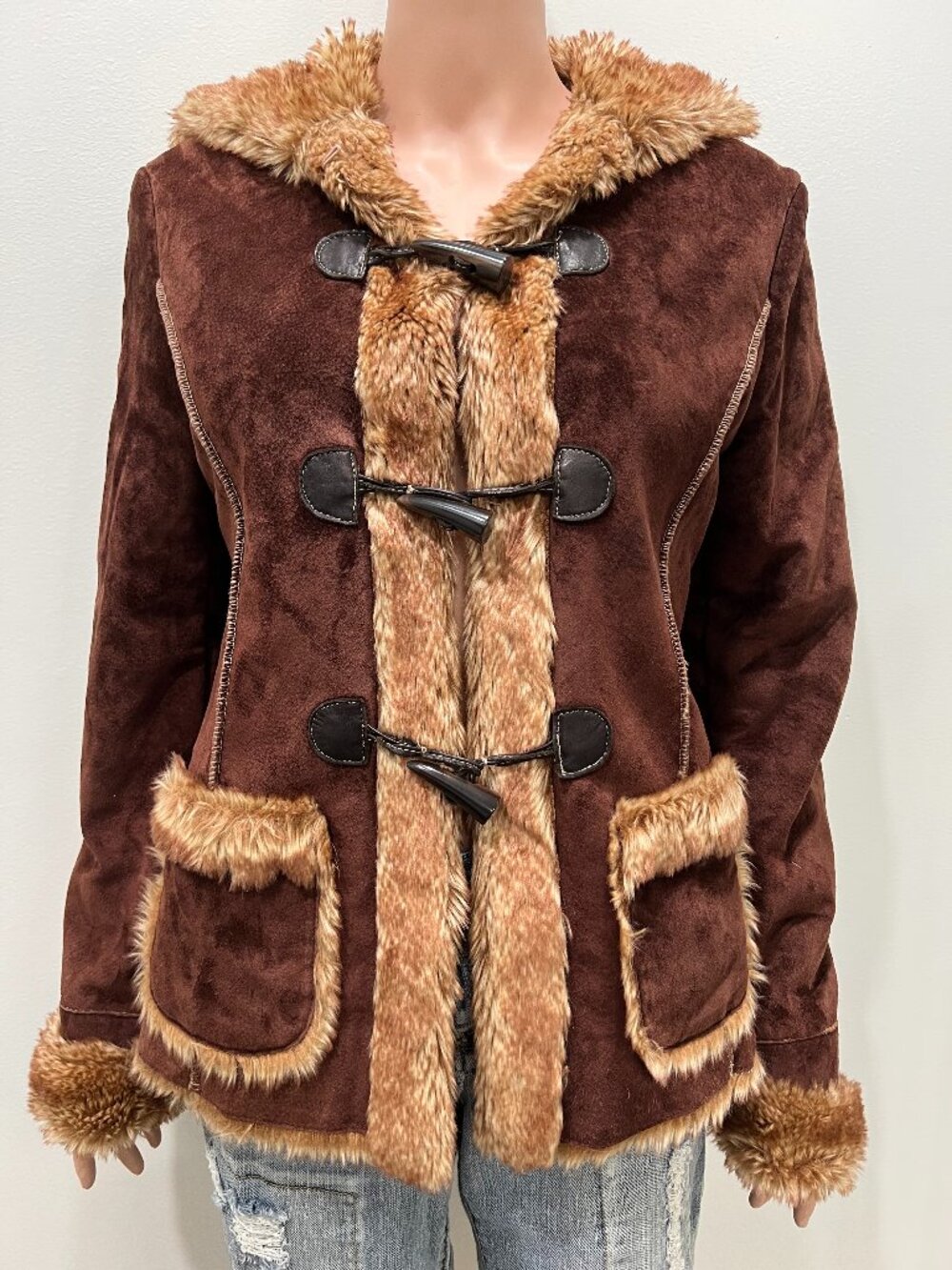 Y2K Penny Lane Suede Guess jacket unworn